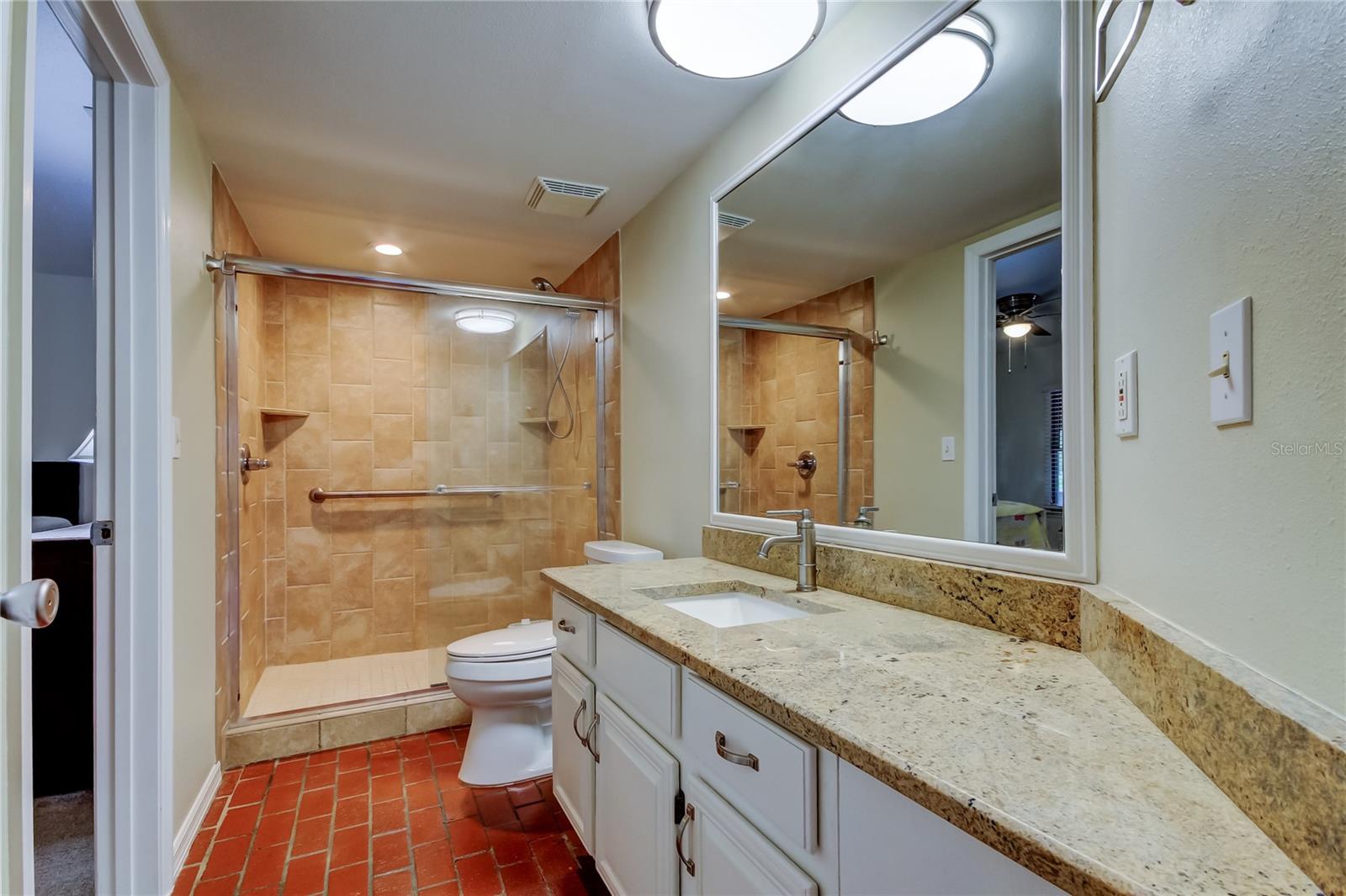 Secondary bathroom