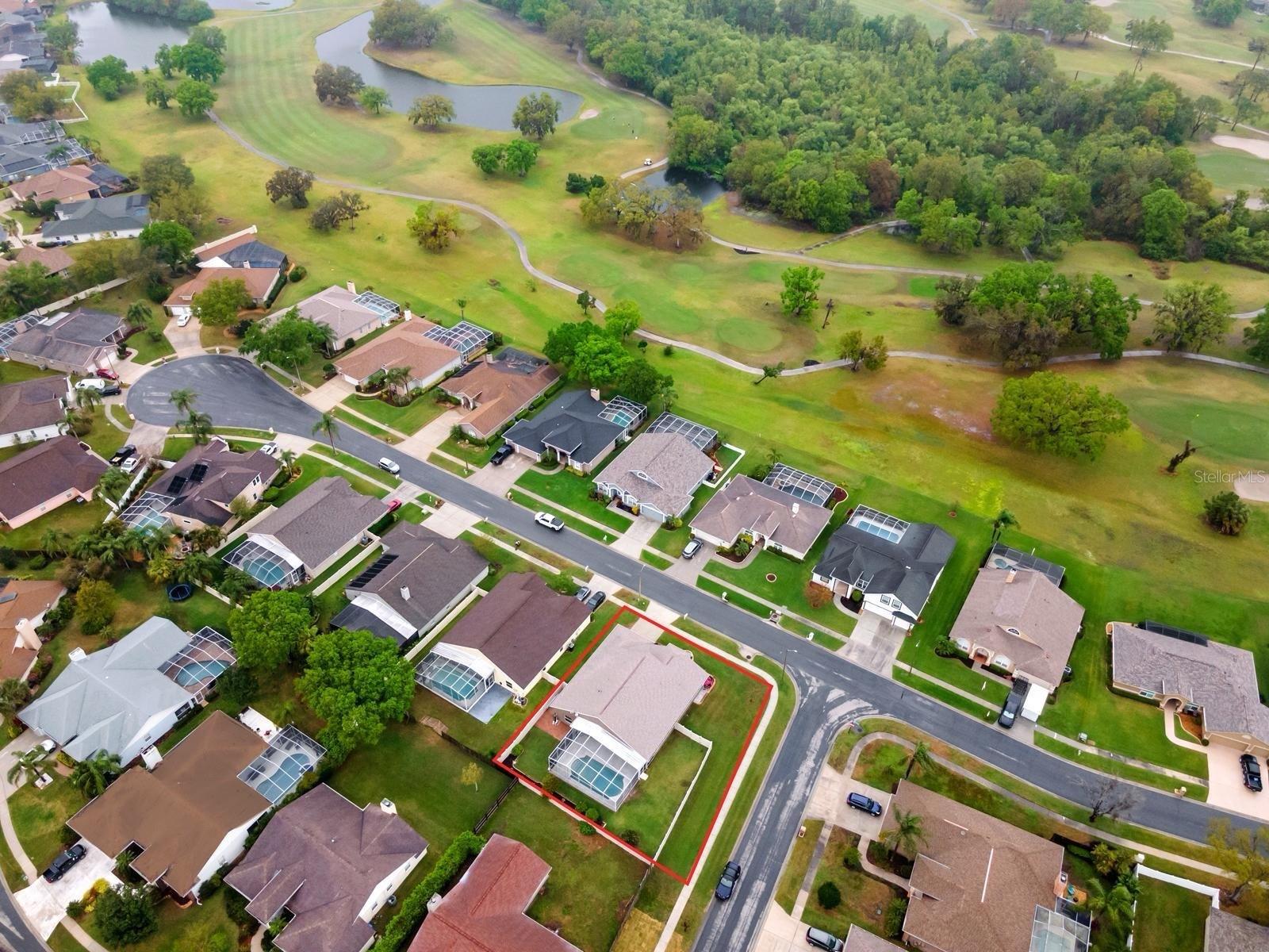 This home is located at the beginning of a dead-end street which means not a lot of traffic.  :)