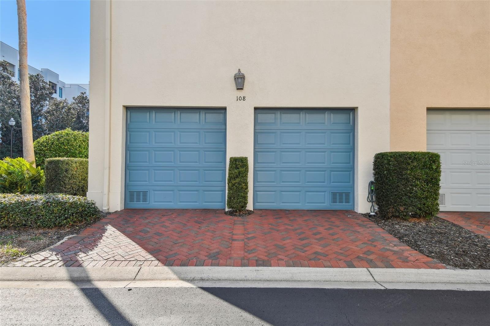 2-car garage opens to the alleyway. Street parking is also available.