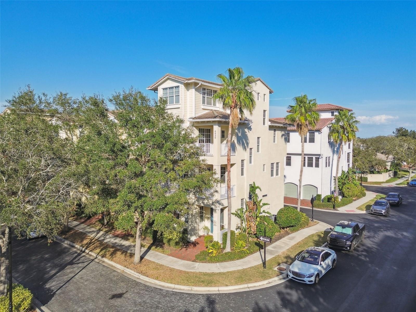 Aerial view of this amazing Townhome