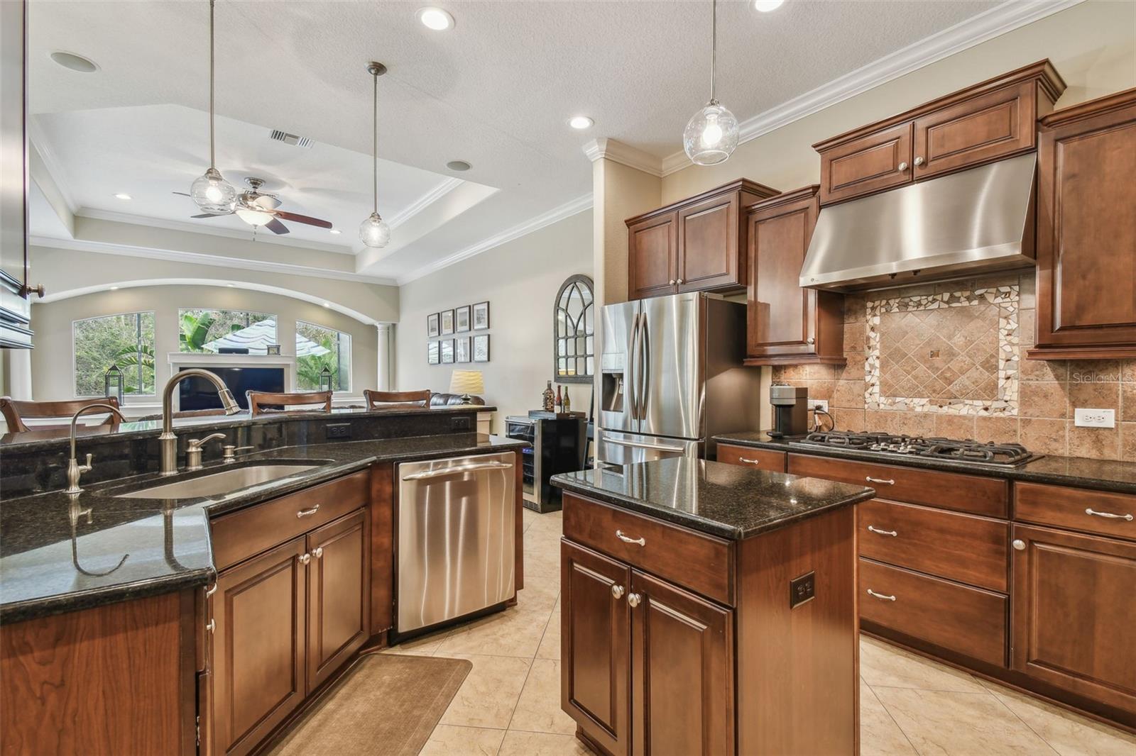 Kitchen w/Stainless Steel Appliances