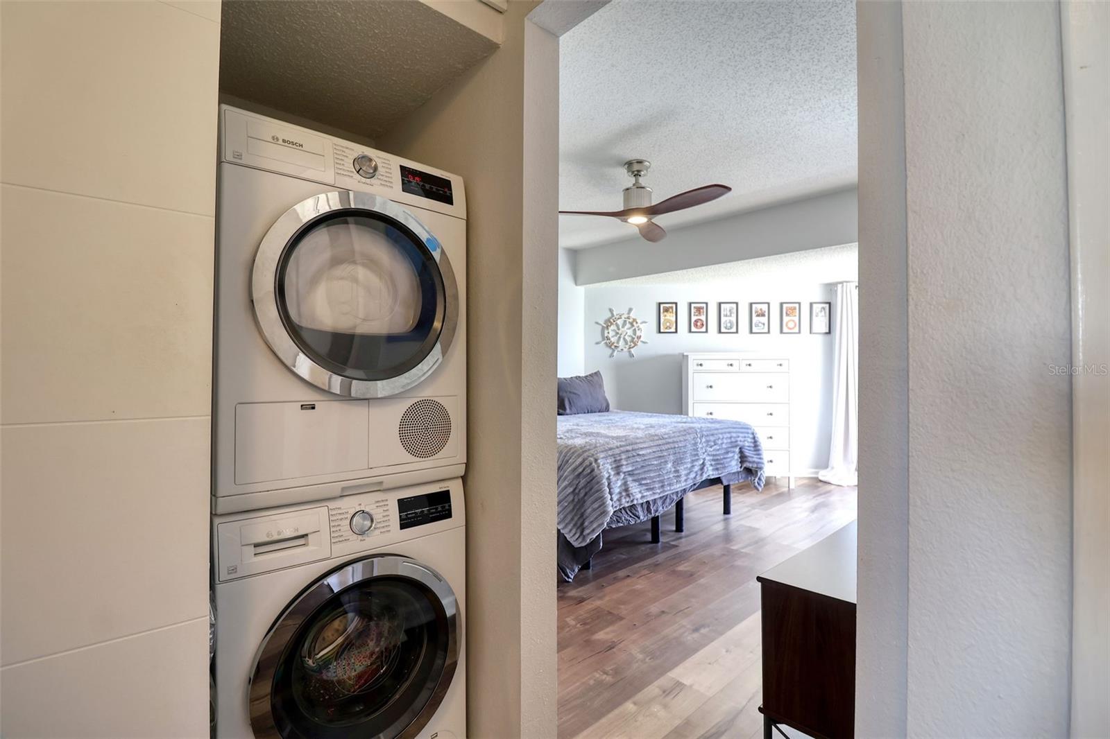 laundry on the third floor