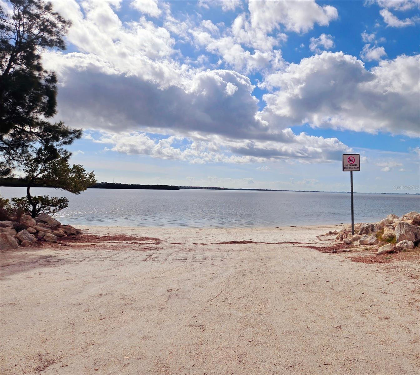 Boat ramp at Sunset Beach