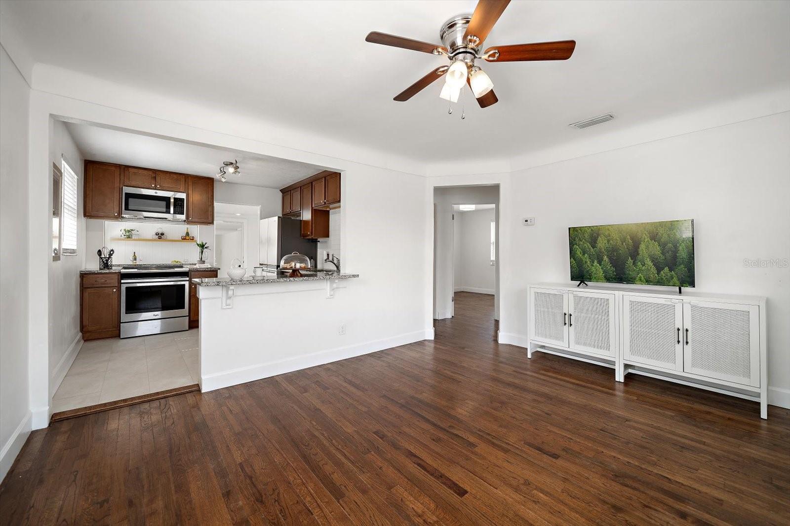 Beautiful hardwood floors!