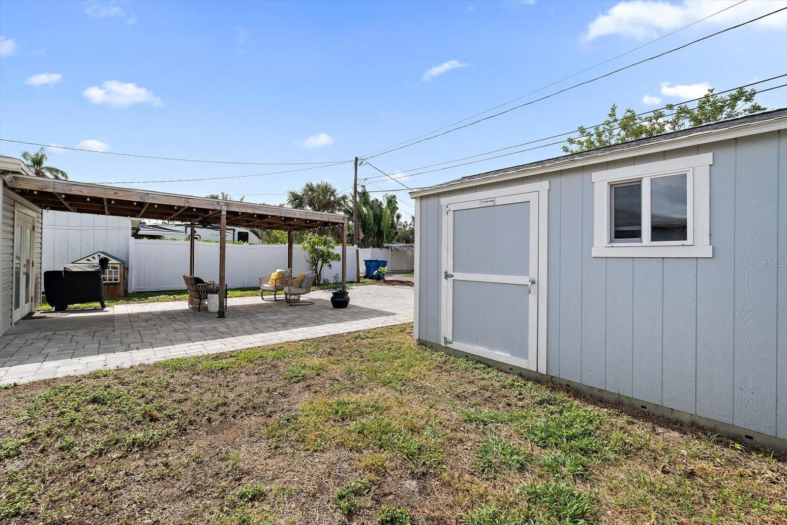 additional storage shed