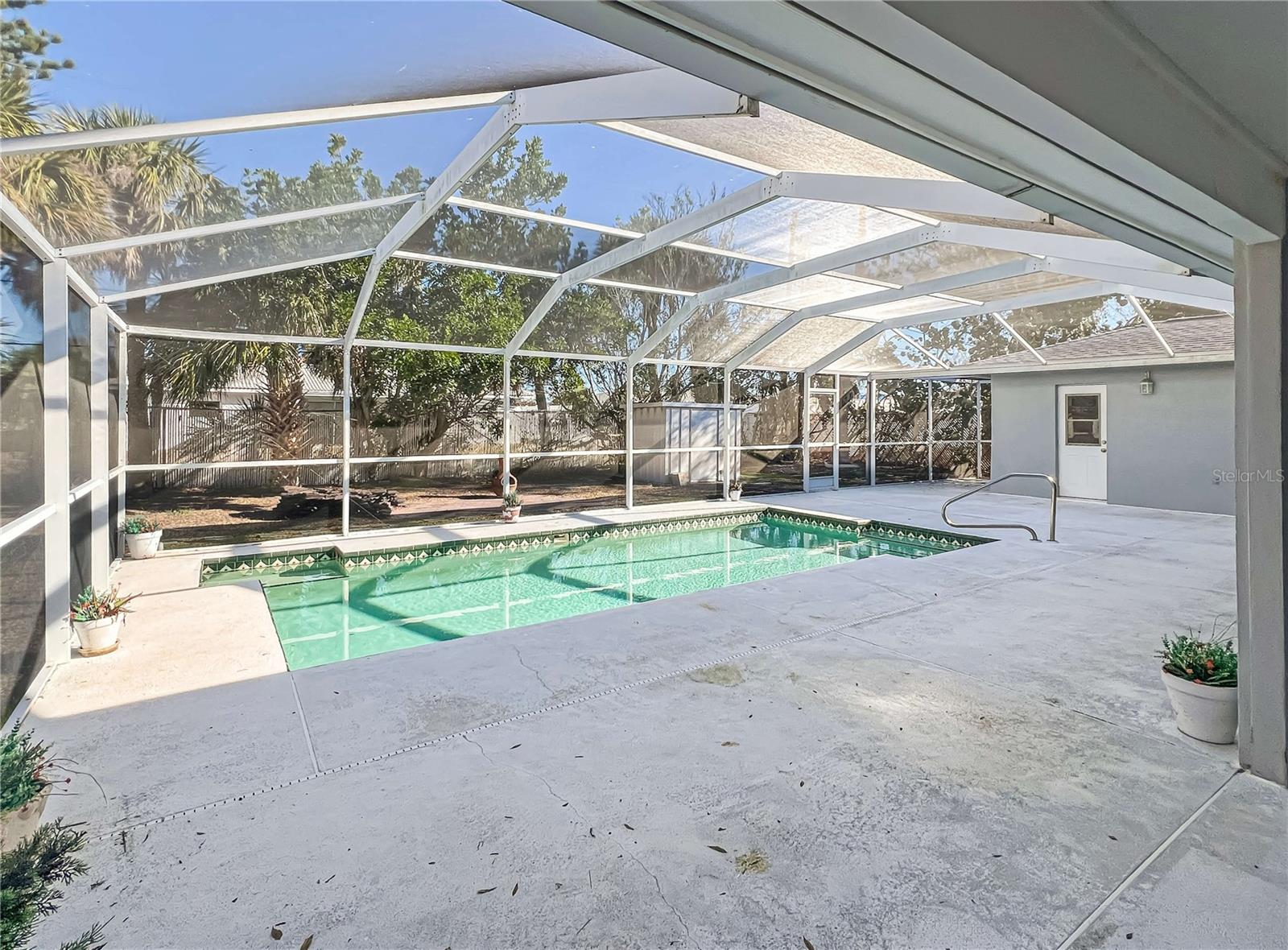 Pool and screened lanai