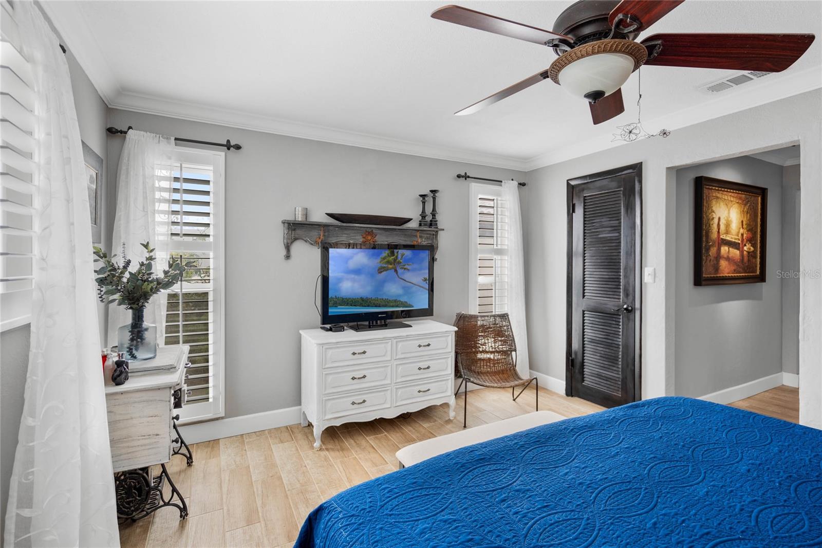 Master Bedroom with walk in closet