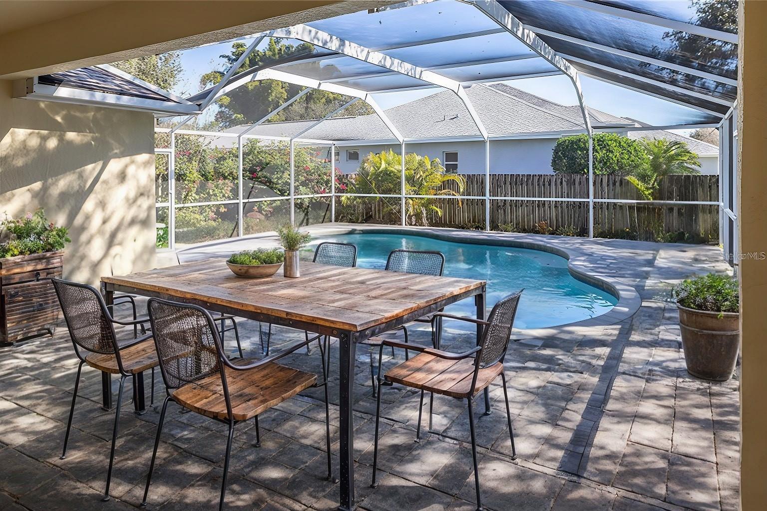 Virtual Photo - Pool Enclosure Underroof