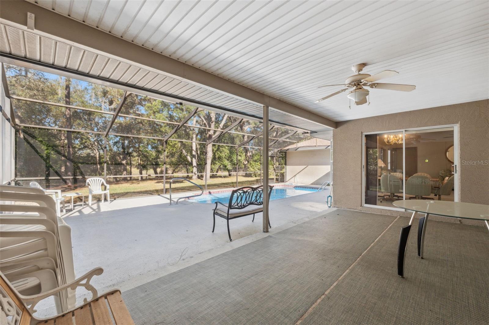 Rear Porch/Pool