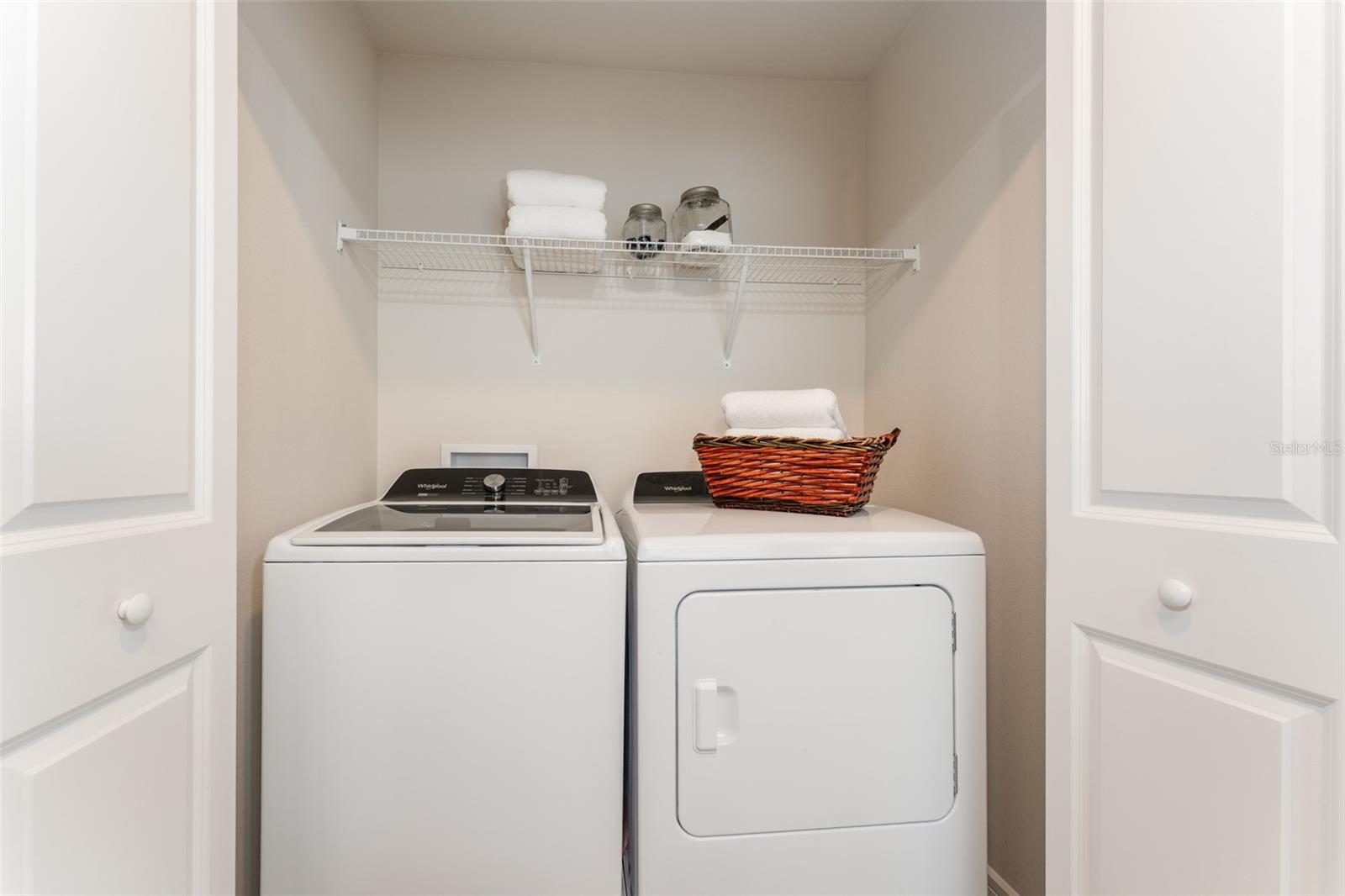 Laundry Closet Upstairs