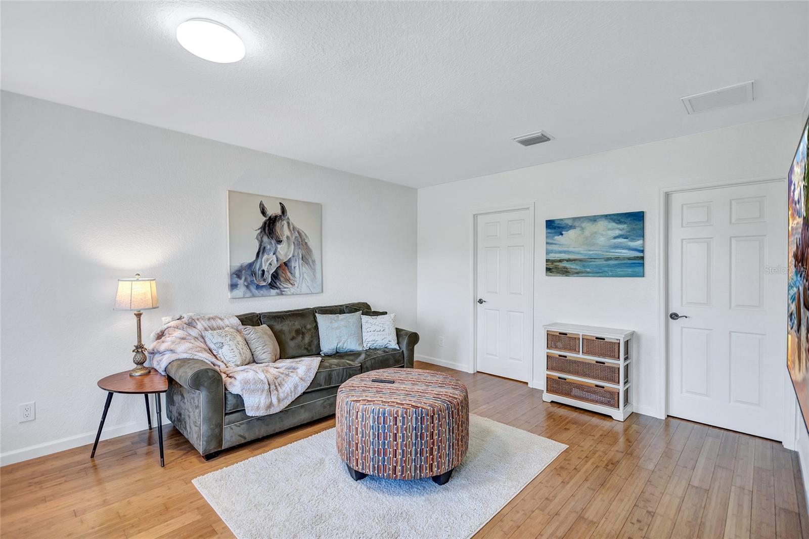 Upstairs Secondary Bedroom with Walk-in Closet