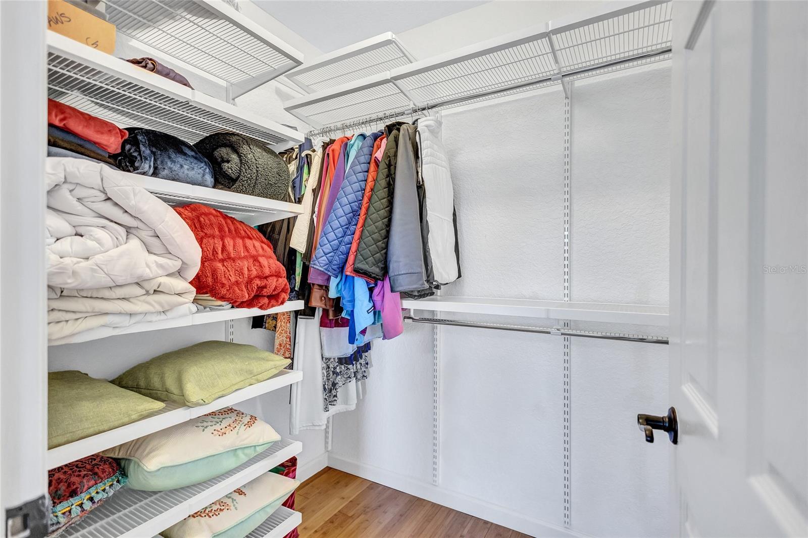 Upstairs Secondary Bedroom Walk-in Closet