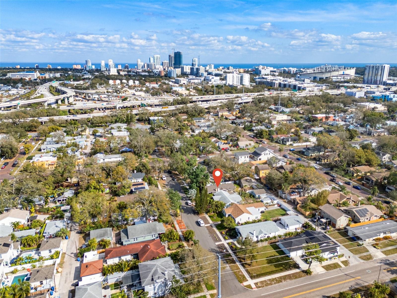 Aerial view