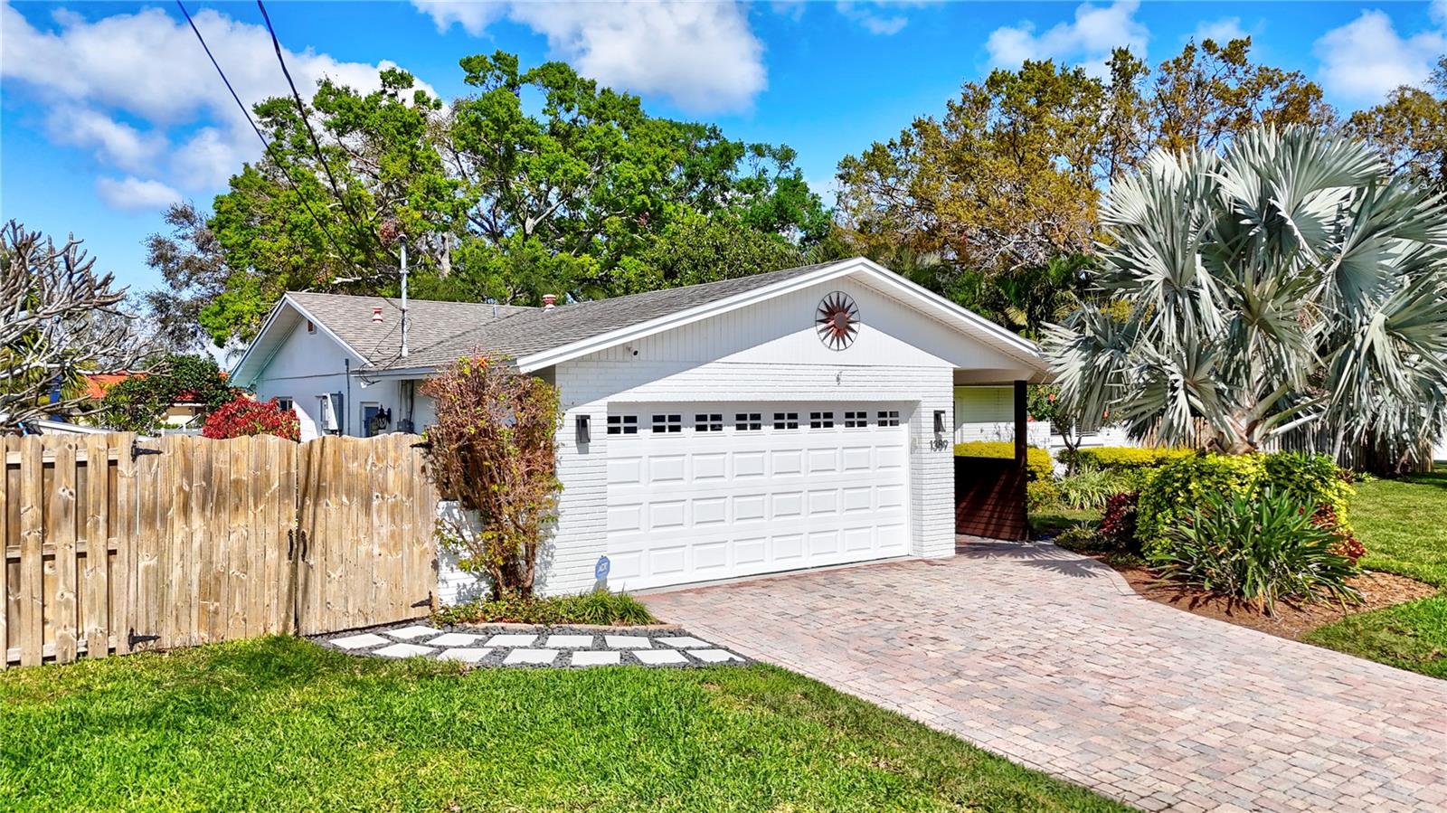 Brick Paver Driveway, Sidewalk & Rear Pool Area