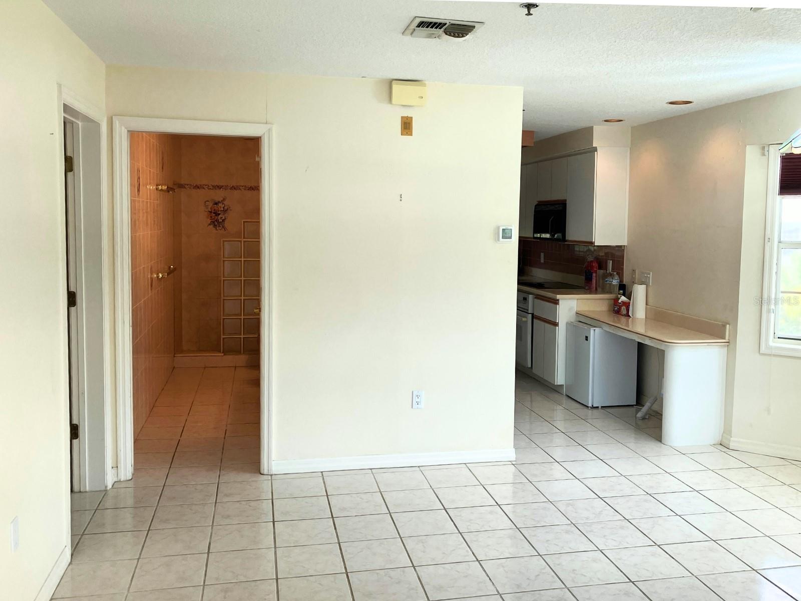 Bathroom centrally located