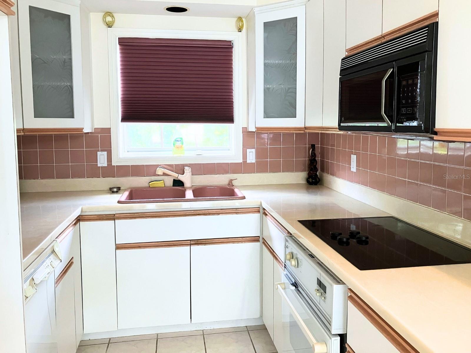 Nice light in the kitchen