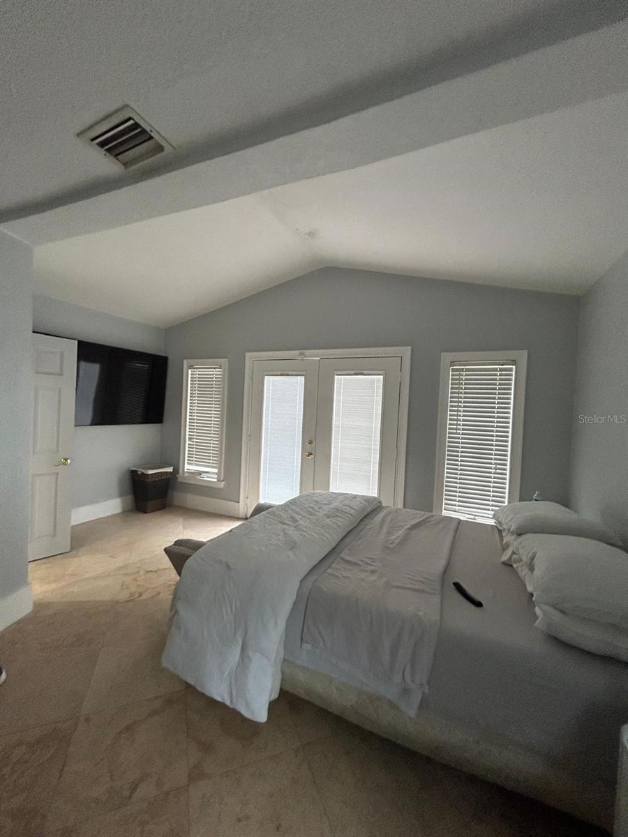 Master Bedroom with French Doors