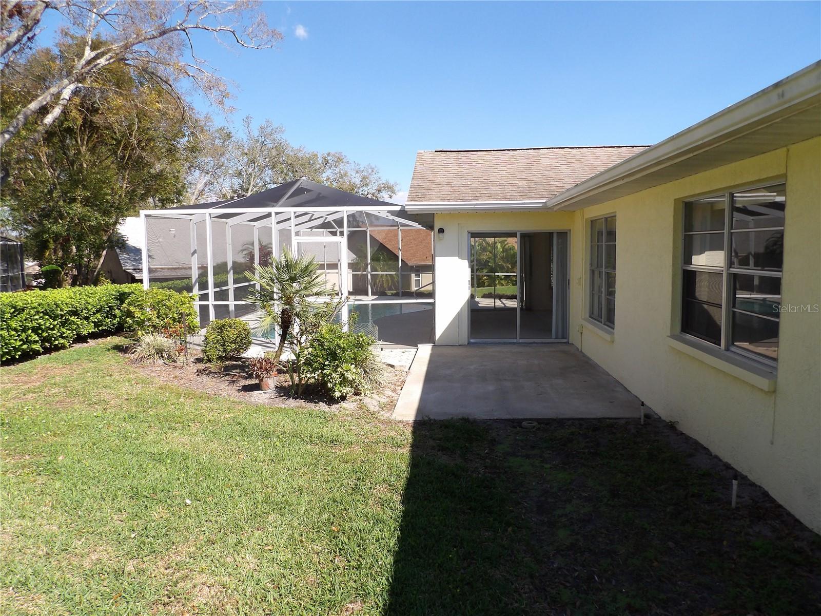 Spacious Rear Patio for Extras