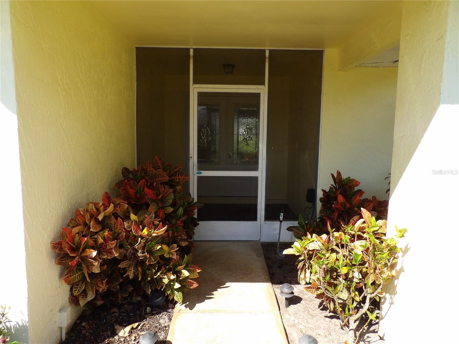 Front Entrance with Lanai