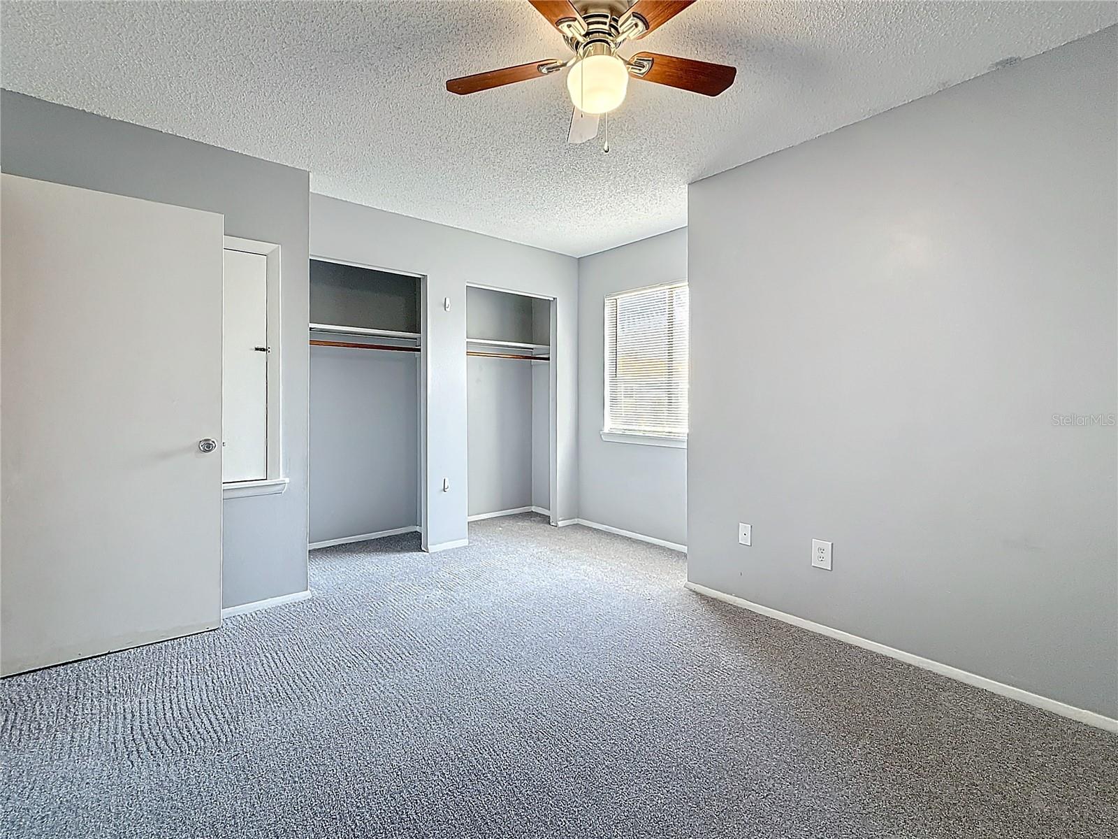 2nd Bedroom Dual Closets & Bonus Storage Space