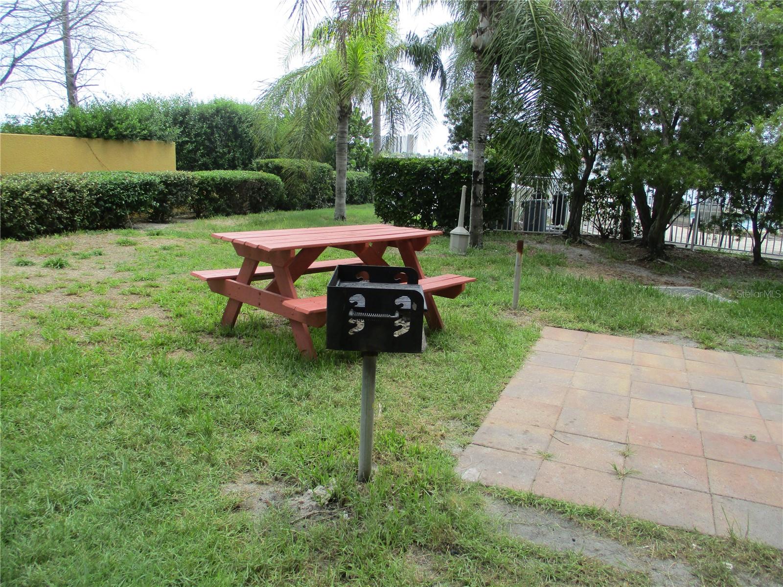 Gills and picnic table