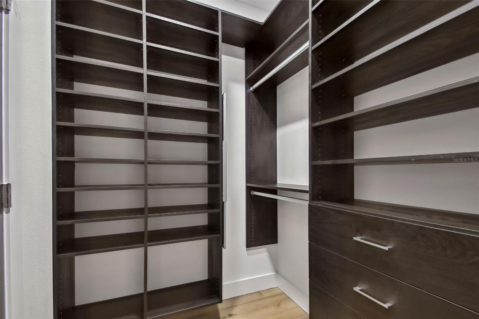 Primary Walk-in Closet