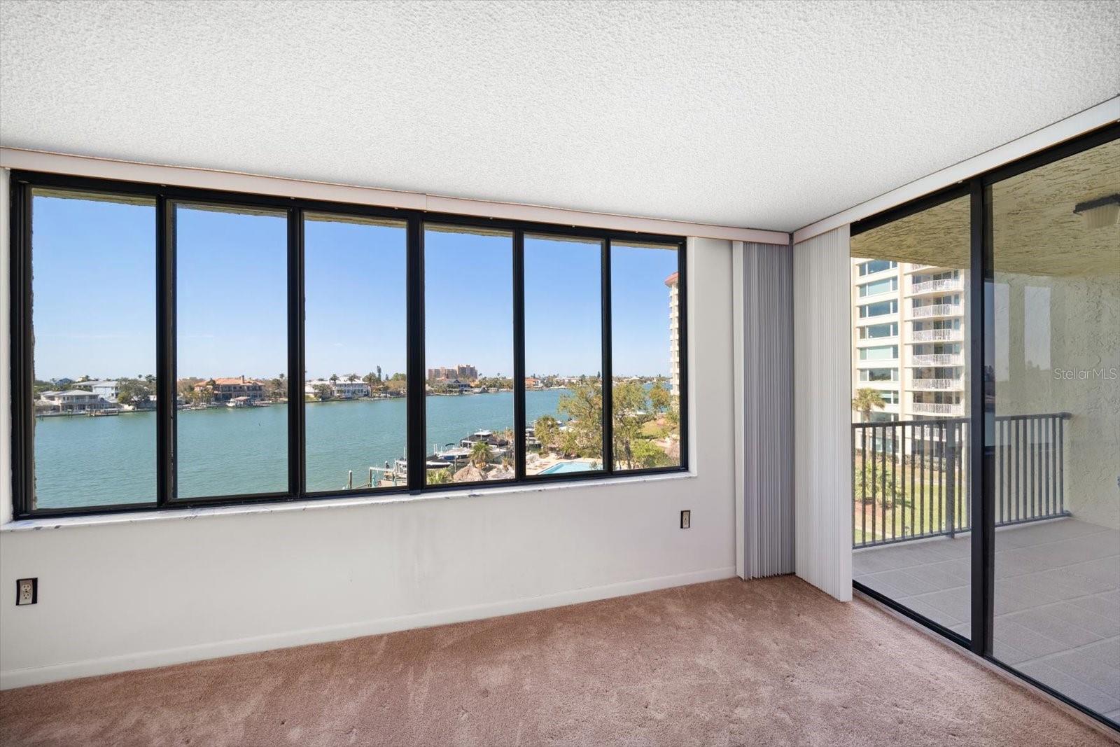 Living Room to Balcony Walkout