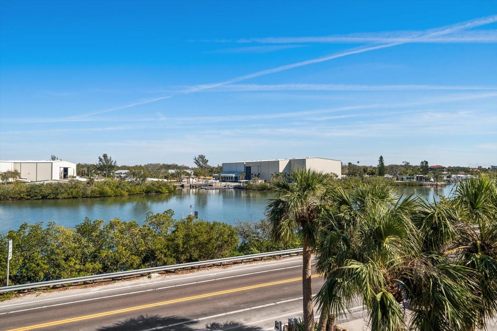 Views to the east of the Intracoastal waterway.