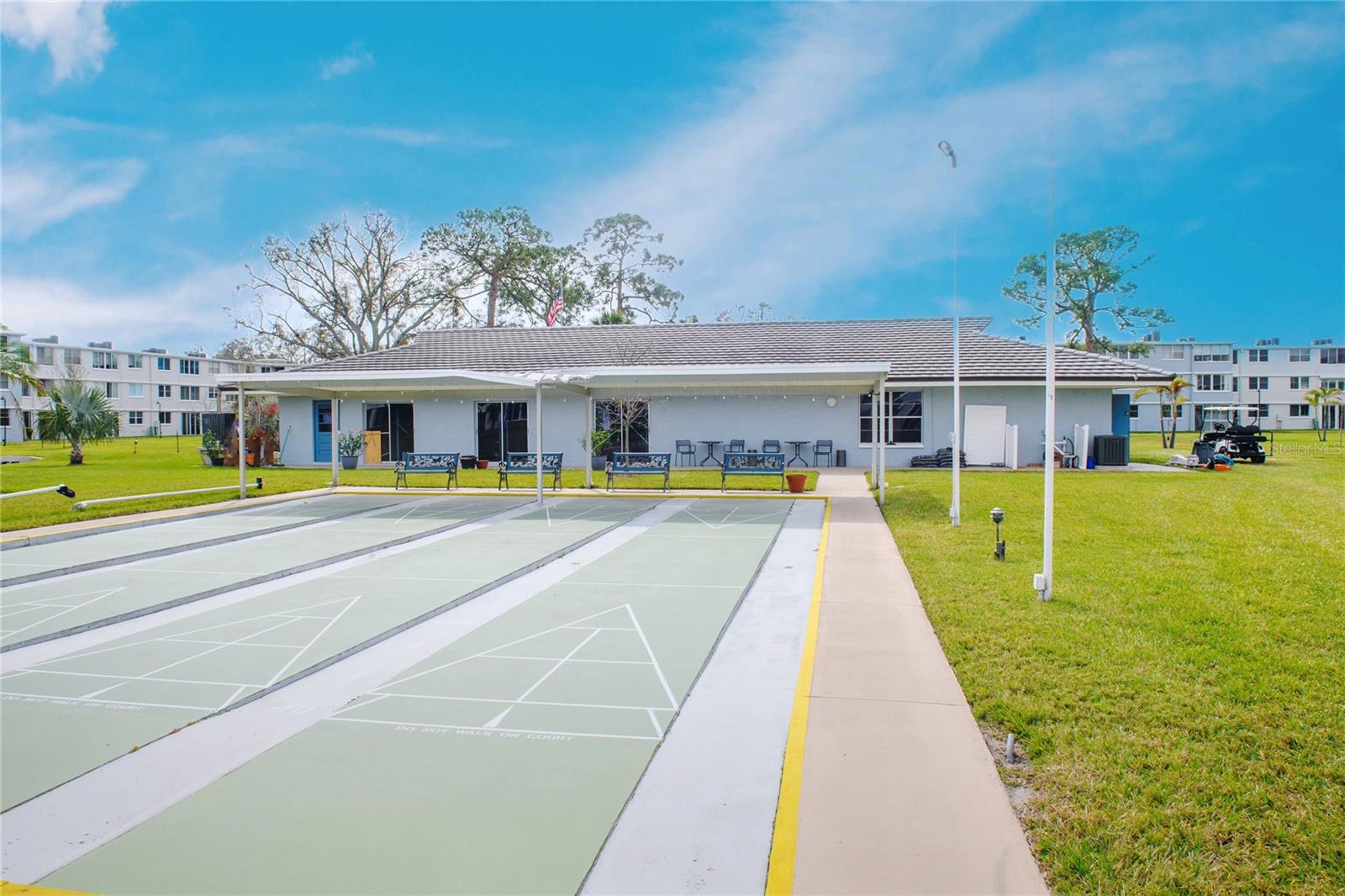 Shuffleboard Court