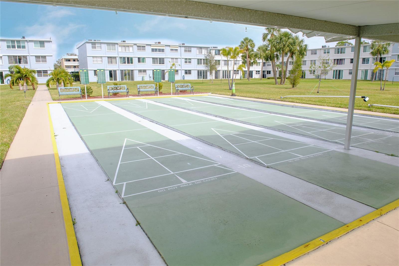 Shuffleboard Court