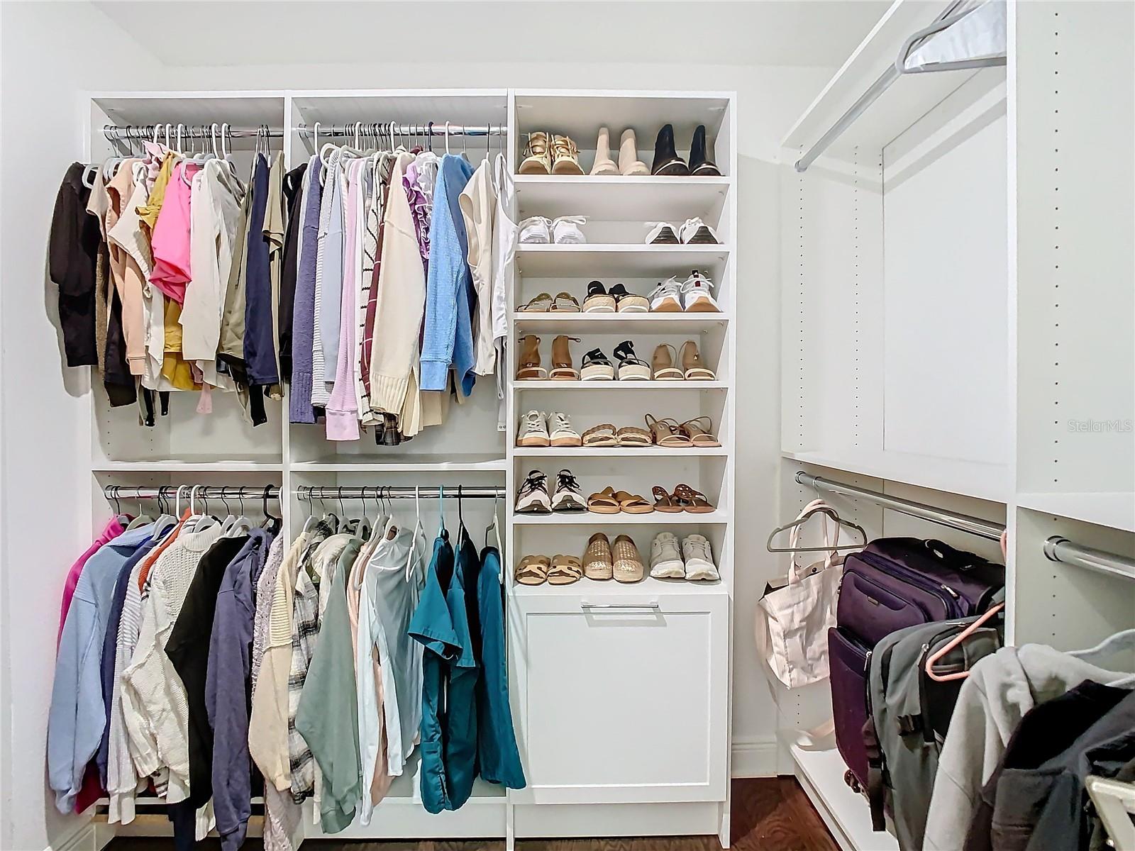 Master Walk-in closet