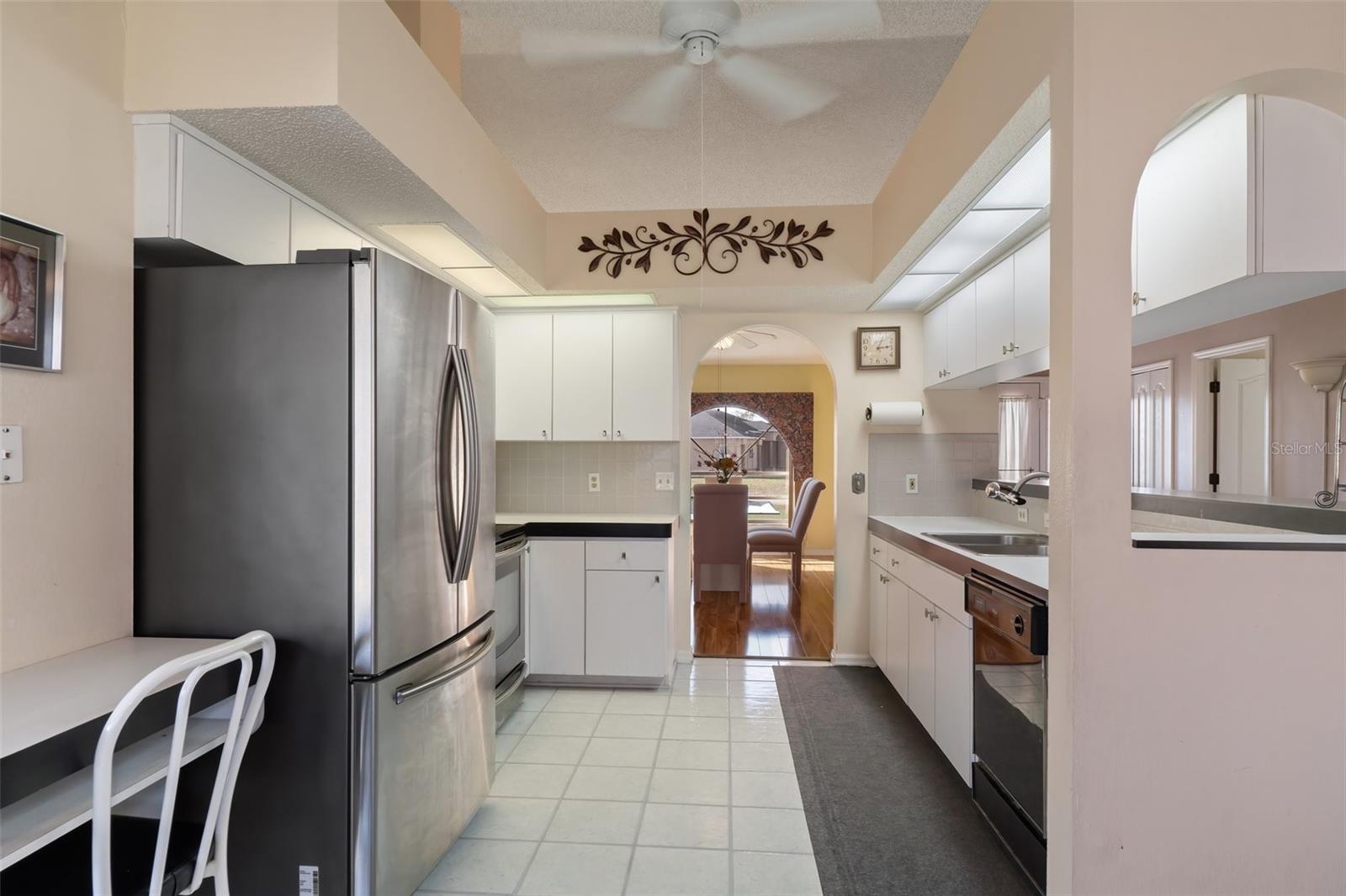 Kitchen with Stainless Steel Appliances