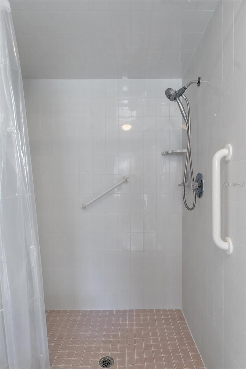 Primary Bath Walk in Tiled Shower