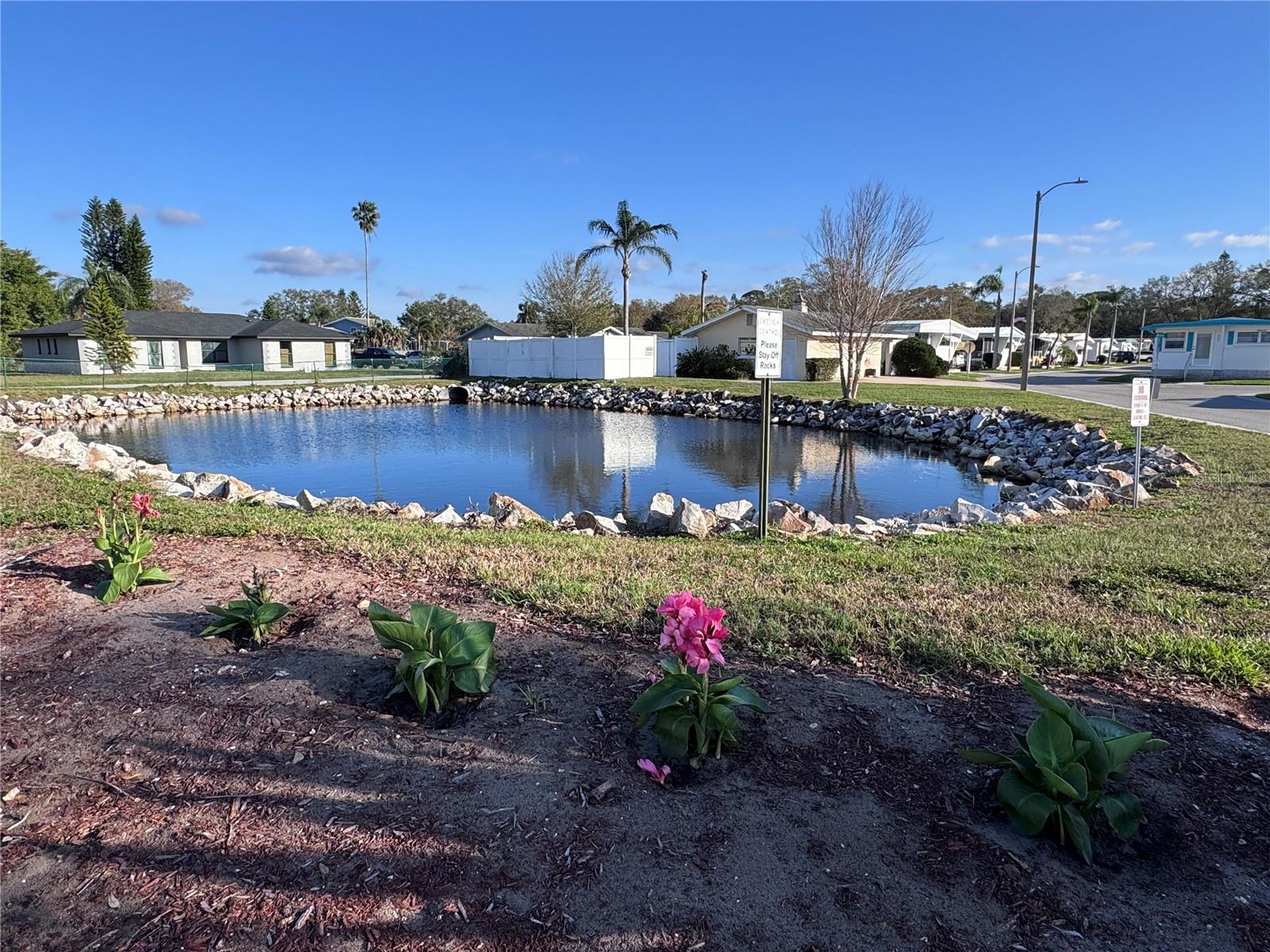 The community has two retention ponds.