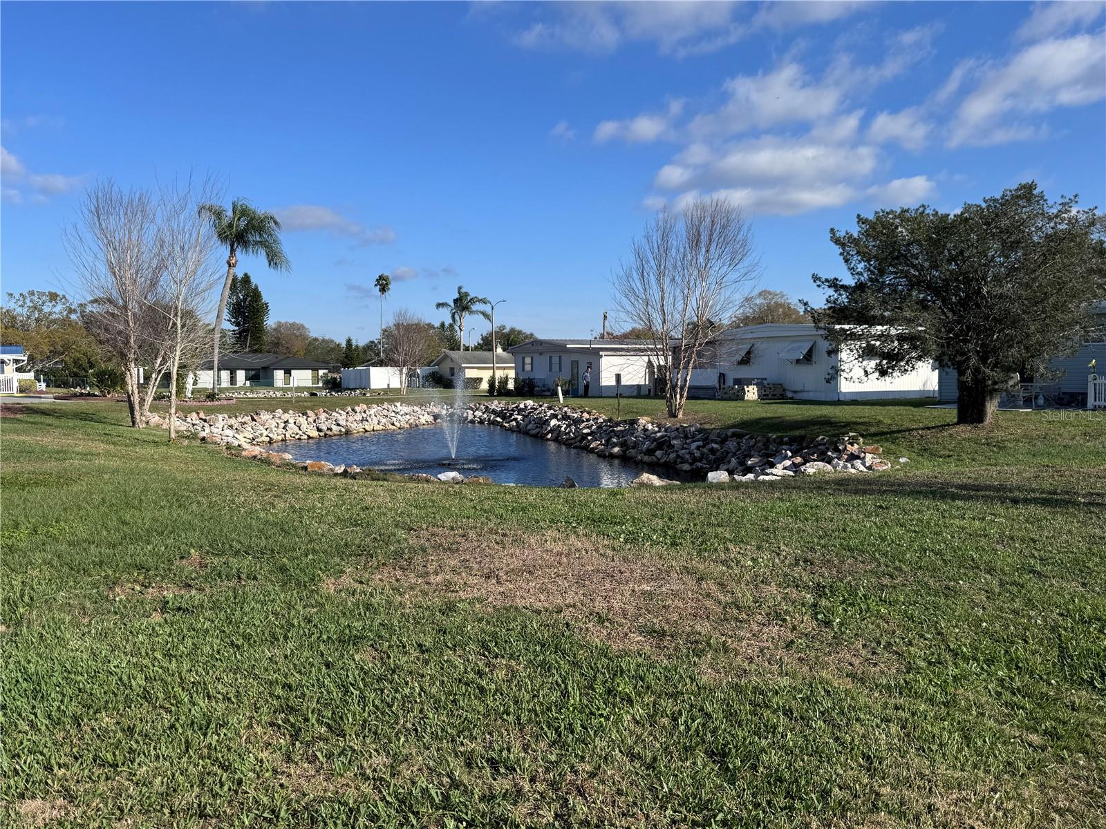 Enjoy the ponds located behind the home