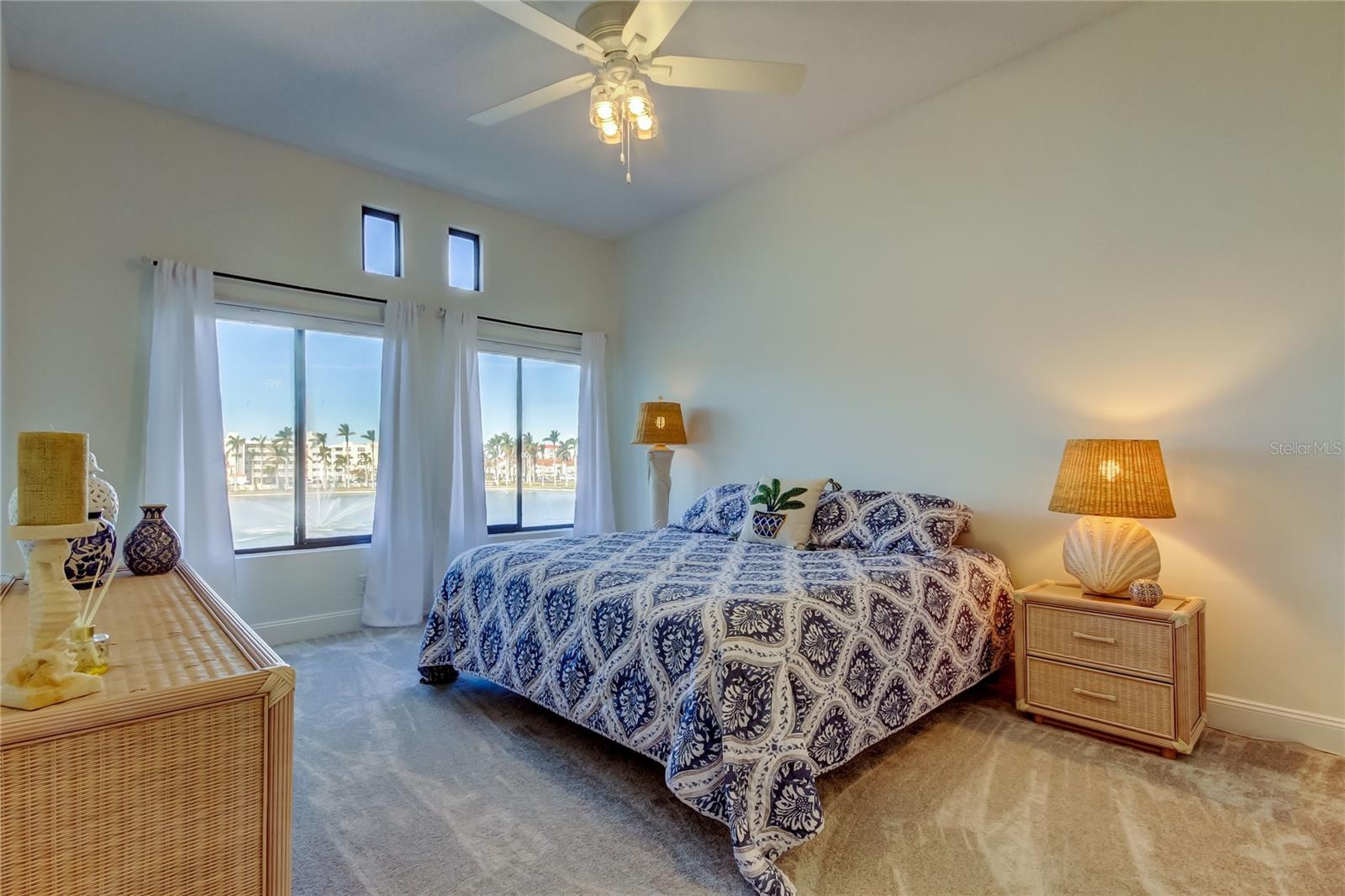 Primary Bedroom with Water Views