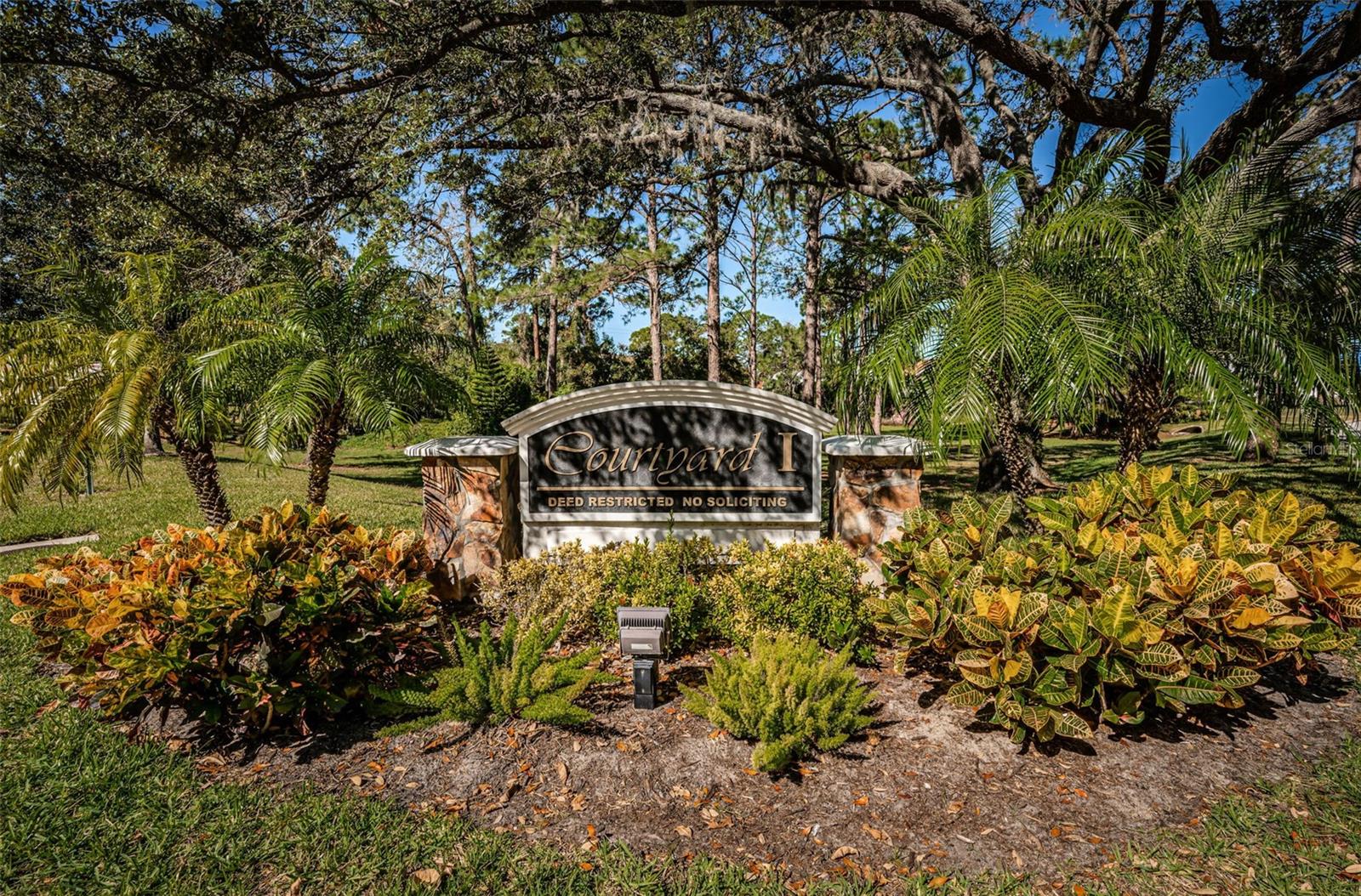 Courtyard Community Entrance