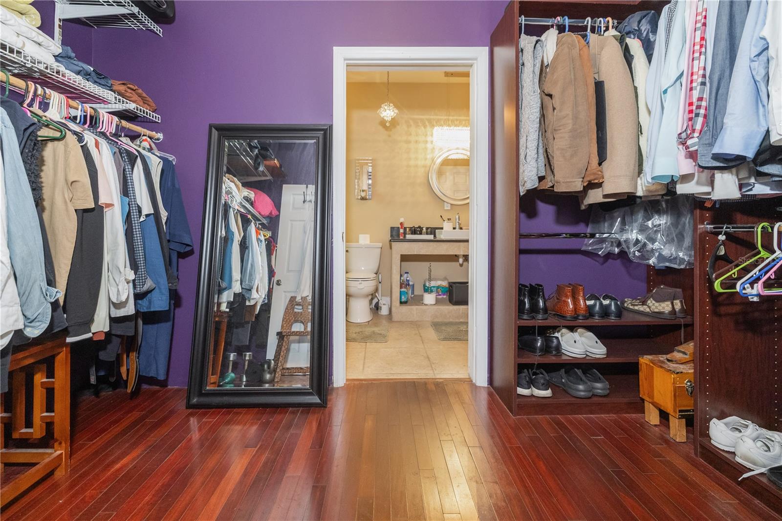 Master Closet, First Floor