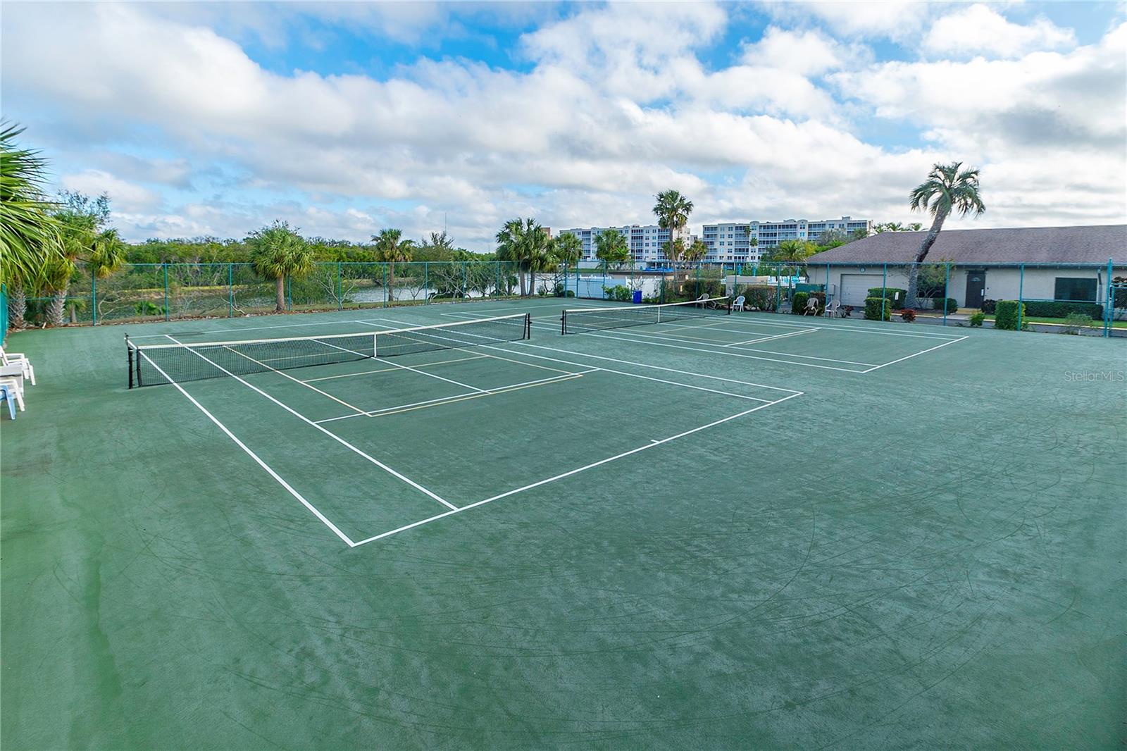 Tennis courts