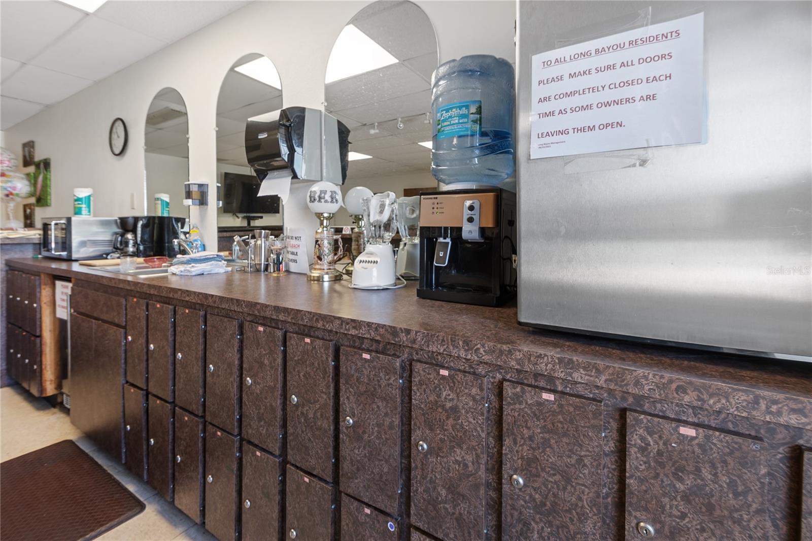 Personal adult beverage lockers