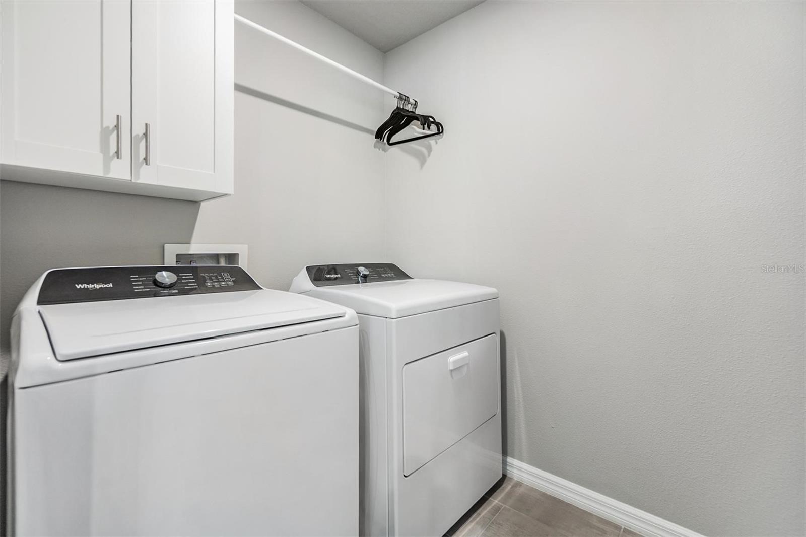 laundry room upstairs