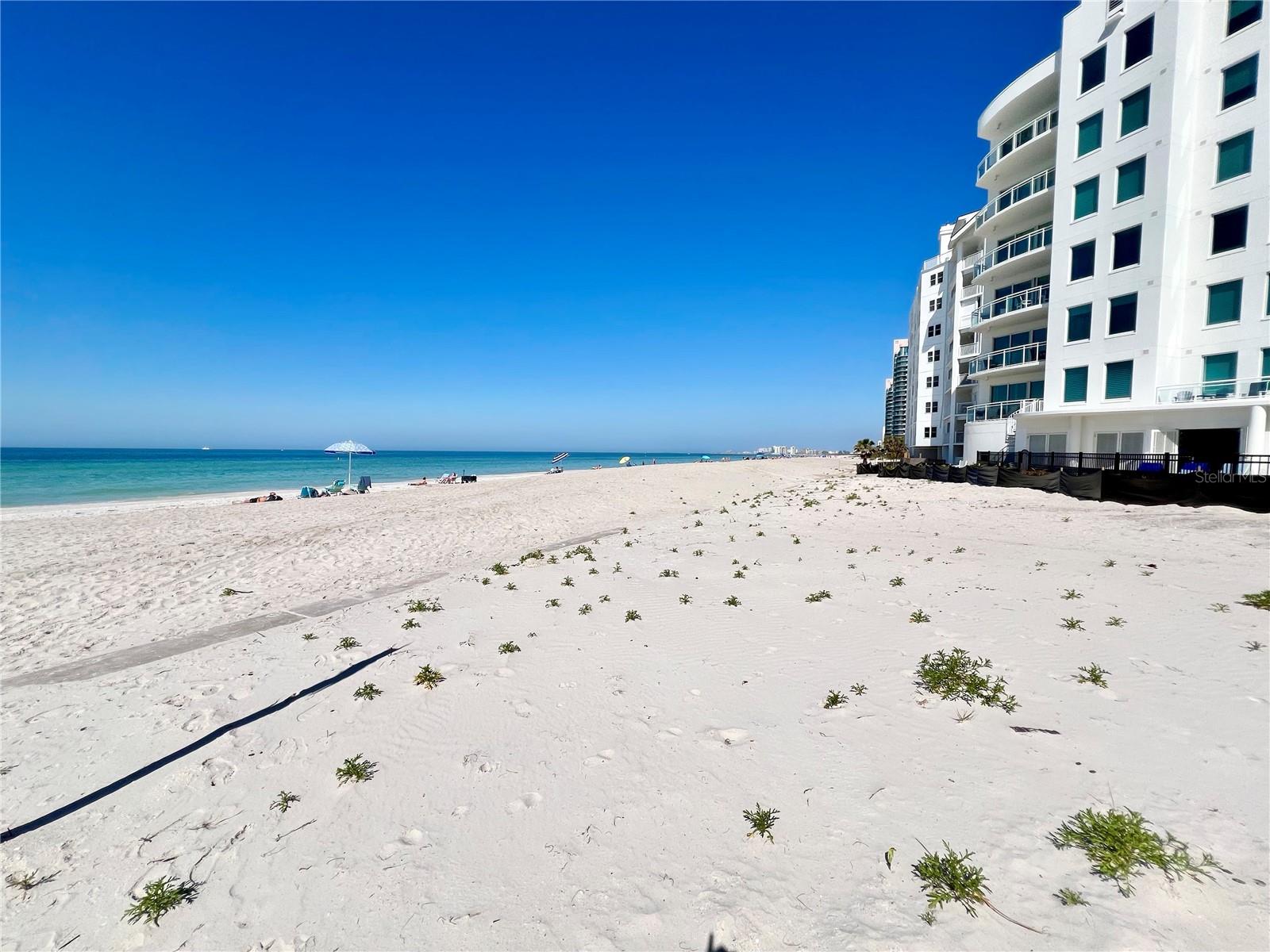 Beach across from Guard Gate