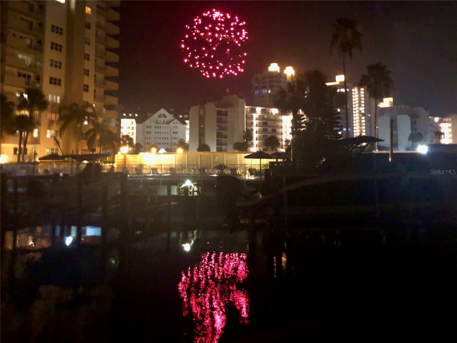 View of Fireworks