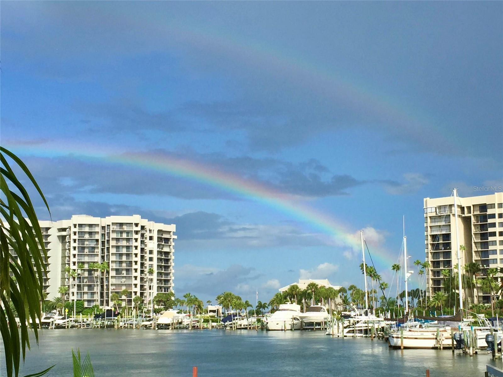 1st Floor View - Double Rainbows