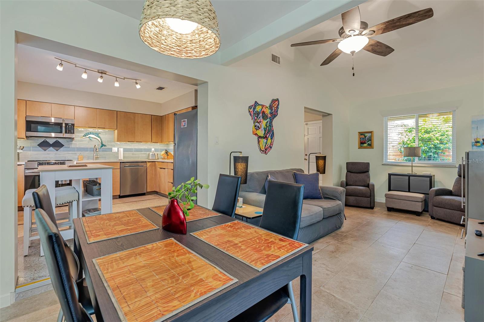 View of Kitchen from Bonus room