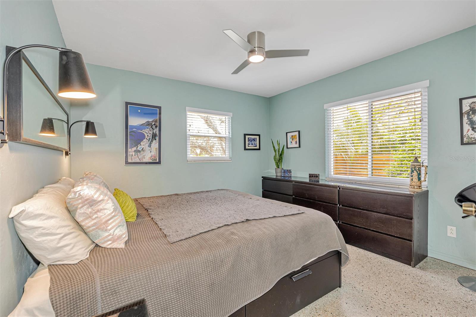 Primary Bedroom - with king-size bed