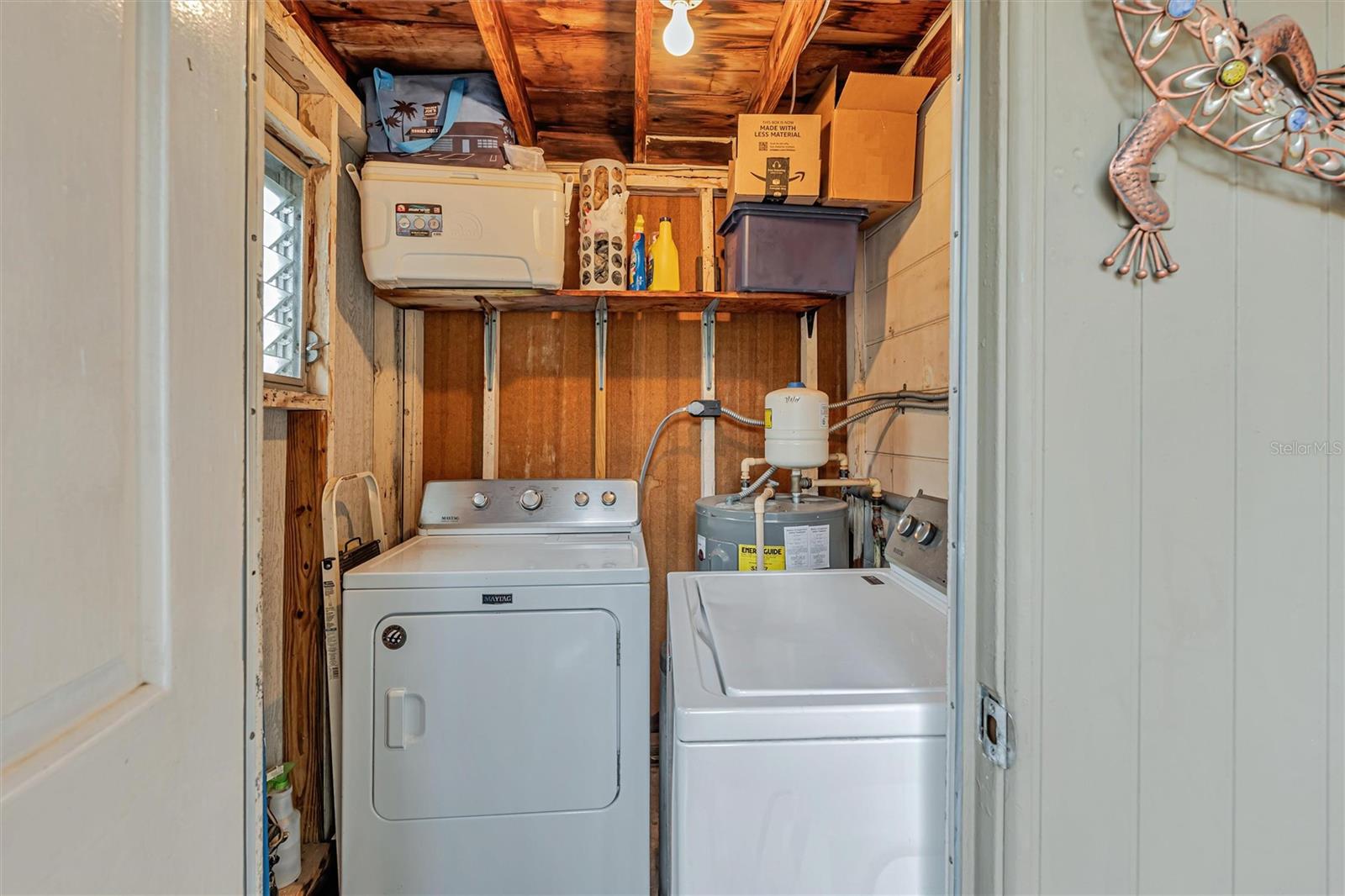 Laundry closet