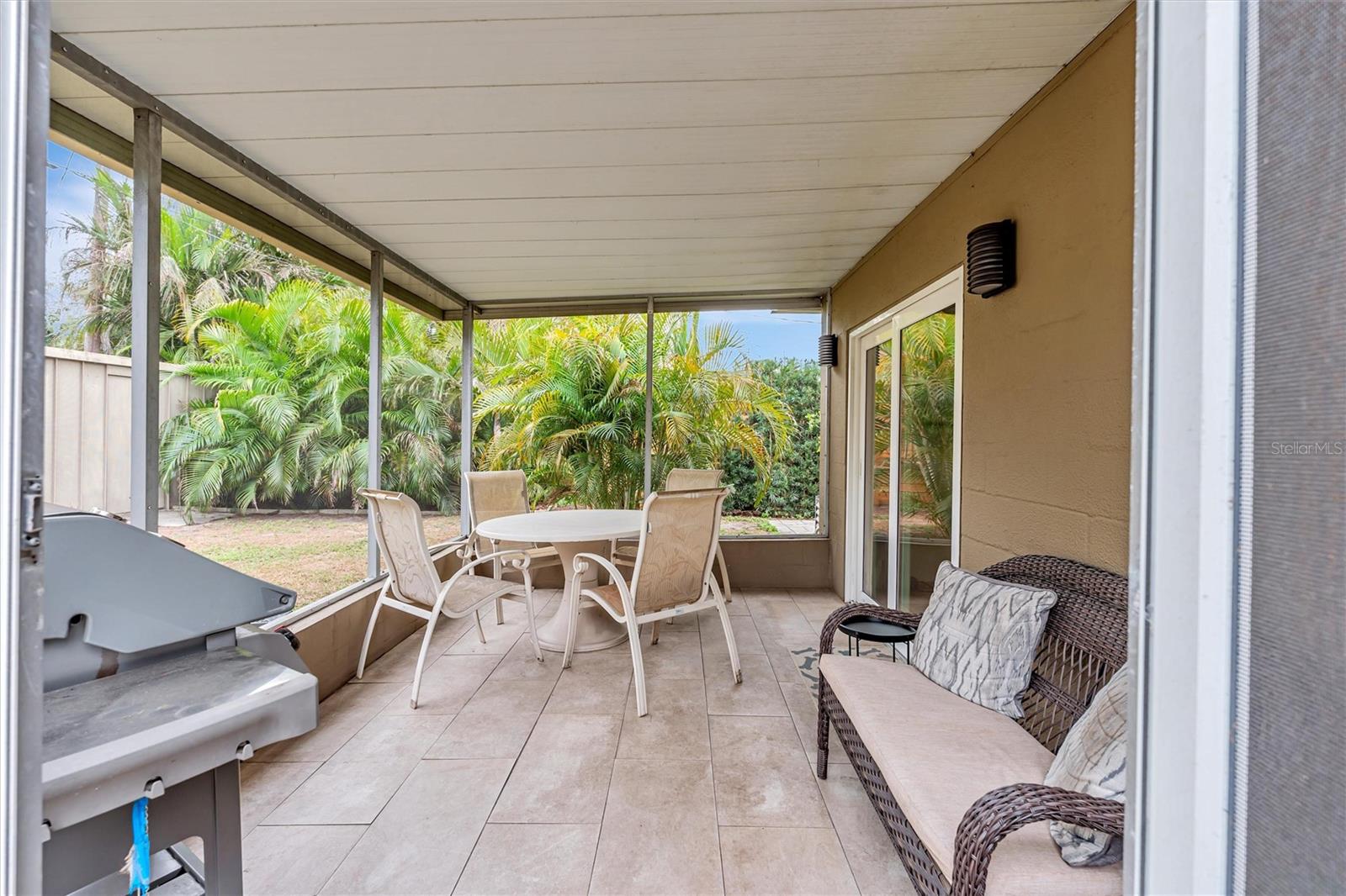 Screened porch