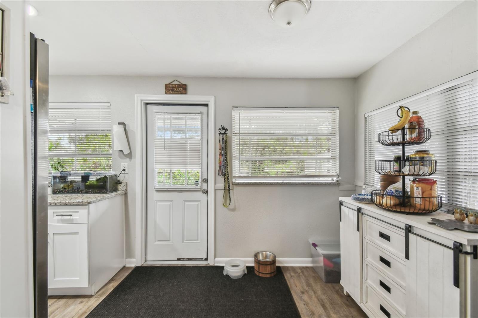 Eat In Kitchen with Back Covered Patio Access