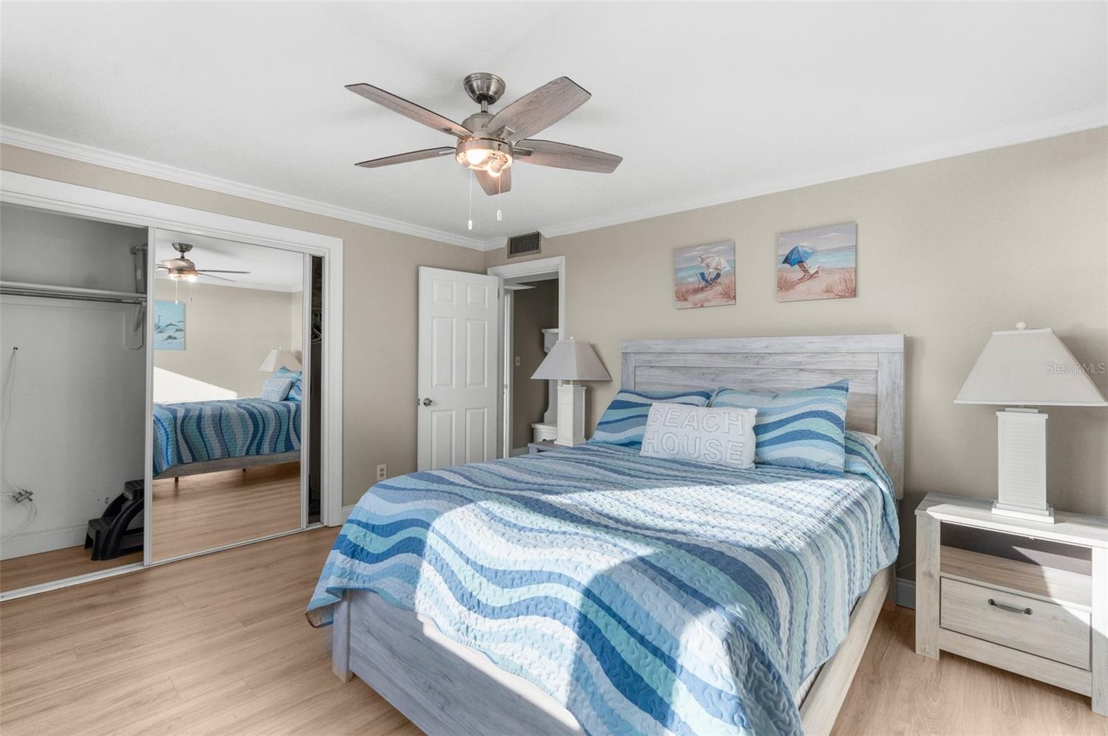 Master bedroom with Gulf Views!